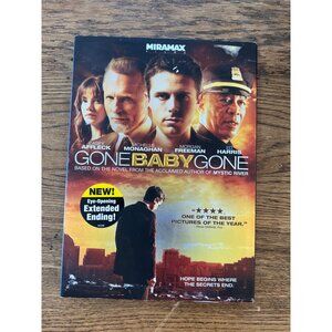 Gone Baby Gone DVD 2008 Extended Edition Casey Affleck Morgan Freeman Pre-Owned